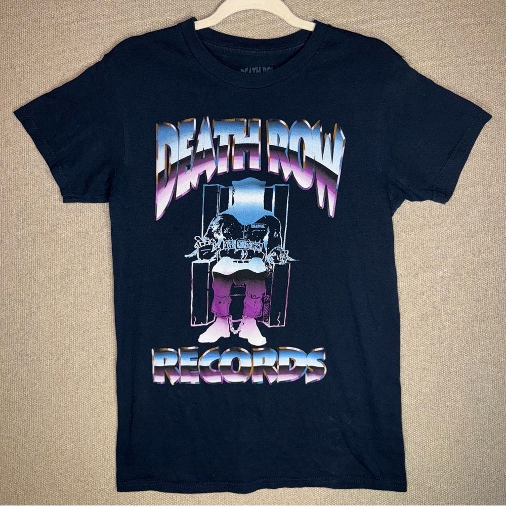 Ripple Junction Blue Death Row Records size small short sleeve Tee shirt